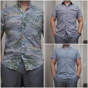 Short Sleeve Button-up Bundle